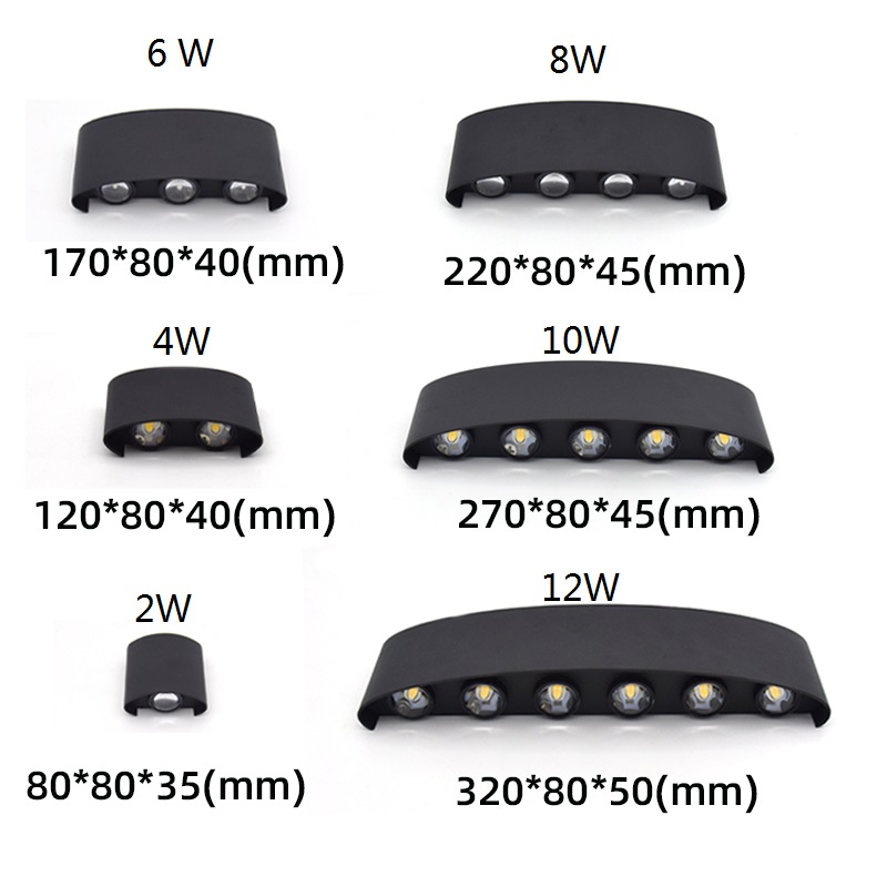 Đèn Led Hiện Đại Đèn Tường Ngo - đánh giá và giá Outdoor Lighting On Stairs