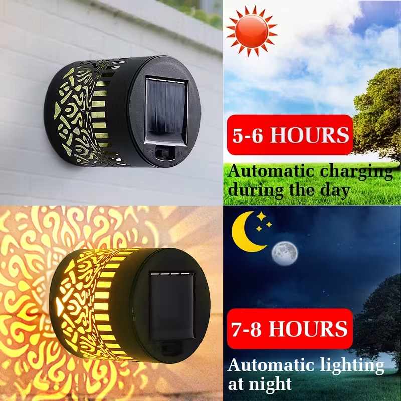 Solar LED Wall Light Mandala P - đánh giá và giá Outdoor Lighting Ground