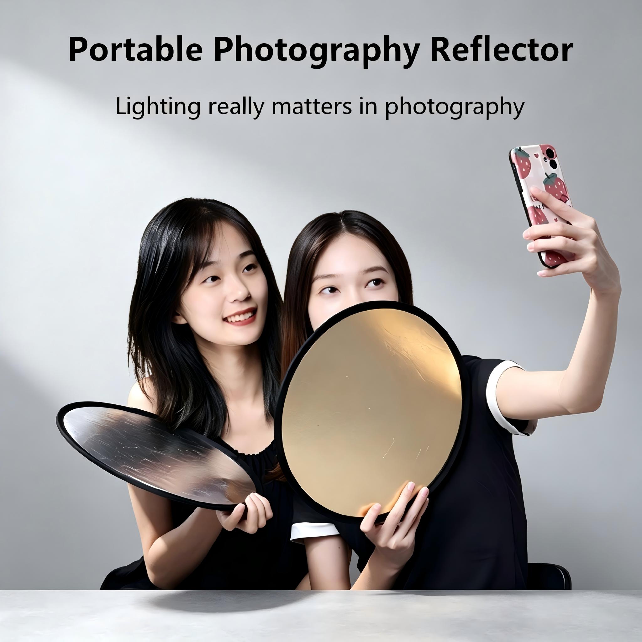 2-in-1 Dual Sided Gold Silver  - đánh giá và giá Outdoor Lighting Kit Photography