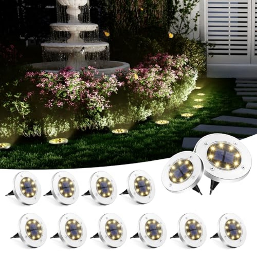 Solar Ground Lights Solar Ligh - đánh giá và giá Outdoor Lighting Ground