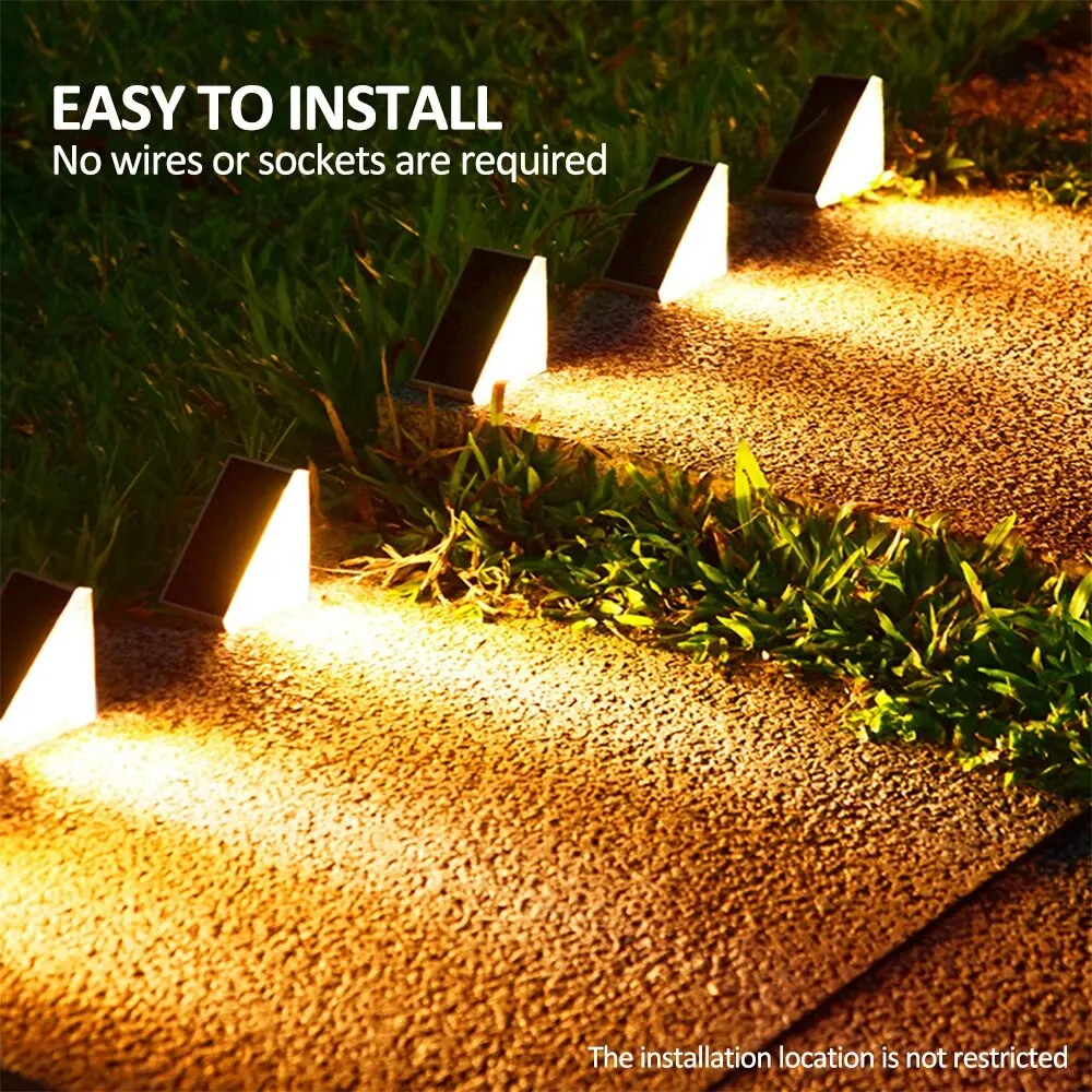 IP67 Waterproof Solar Step Lig - đánh giá và giá Outdoor Lighting On Stairs